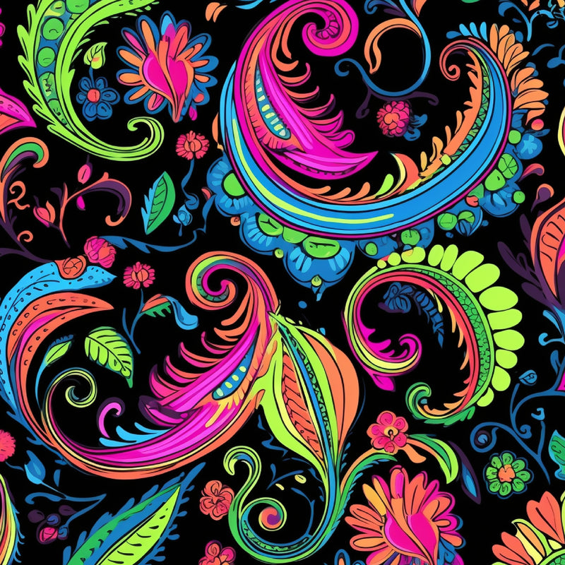 A4 Printed Sublimation Sheets - Paisley