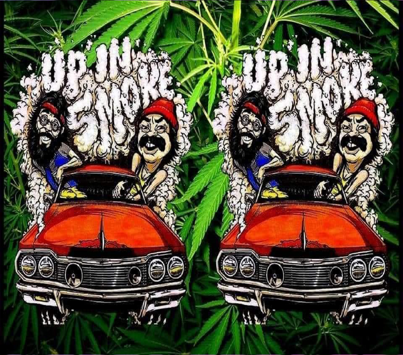 Up In Smoke 20oz Skinny Tumbler Printed Paper