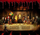 Church of Horror 20oz Skinny Tumbler Printed Paper