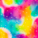 A4 Printed Sublimation Sheets - Bright Tie Dye