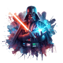 DTF Transfer Sheet - Darth