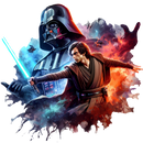 DTF Transfer Sheet - Darth