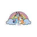 DTF Transfer Sheet - Rainbow Dog