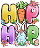 DTF Transfer Sheet - Easter Hip Hop