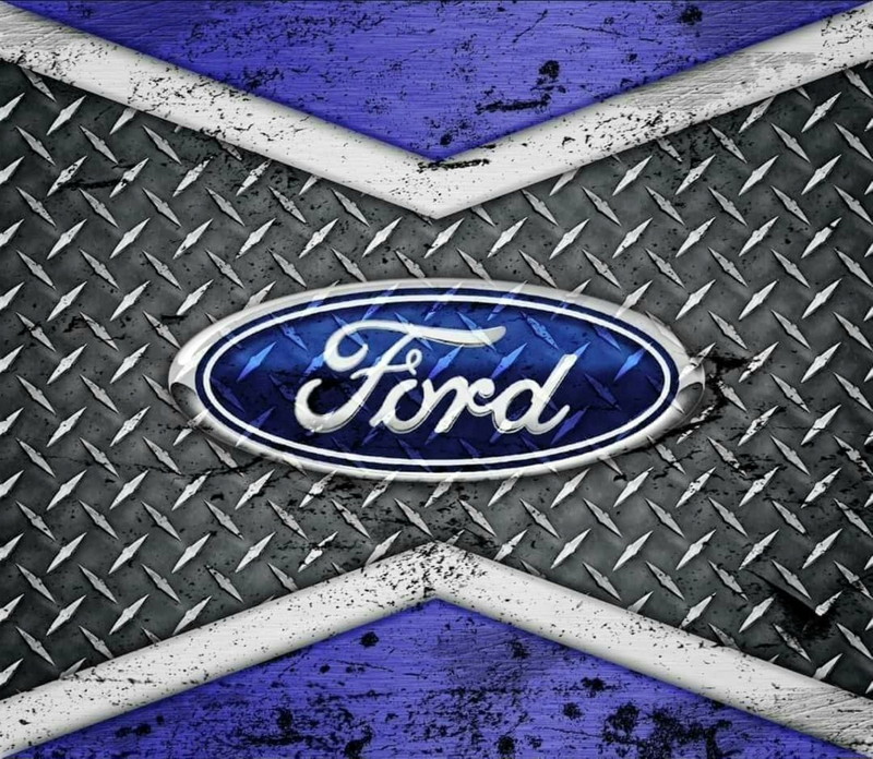 Blue Ford 20oz Skinny Tumbler Printed Paper