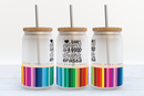 UV DTF 16oz Can Glass Wraps - Teacher