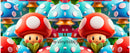 3D Mushrooms Sublimation Paper for 11oz mug