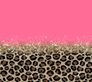20oz Skinny Tumbler Printed Paper - Hot pink Leopard