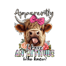 DTF Transfer Sheet - Attitude