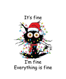 DTF Transfer Sheet - I'm Fine