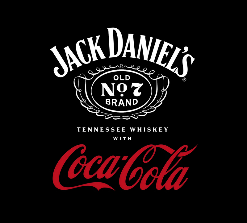 Jack Daniel & Coke 20oz Skinny Tumbler Printed Paper