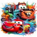 DTF Transfer Sheet - Car