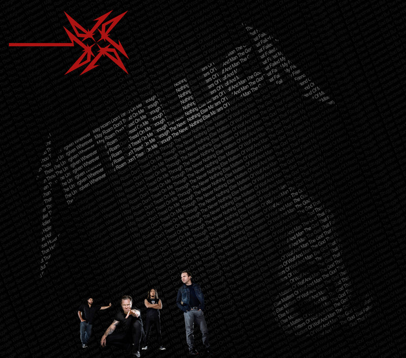 Metallica 20oz Skinny Tumbler Printed Paper