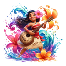 DTF Transfer Sheet - Moa