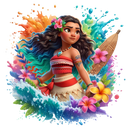 DTF Transfer Sheet - Moa