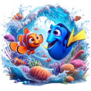 DTF Transfer Sheet - Ocean