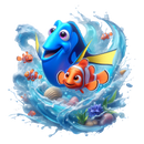 DTF Transfer Sheet - Ocean