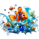 DTF Transfer Sheet - Ocean