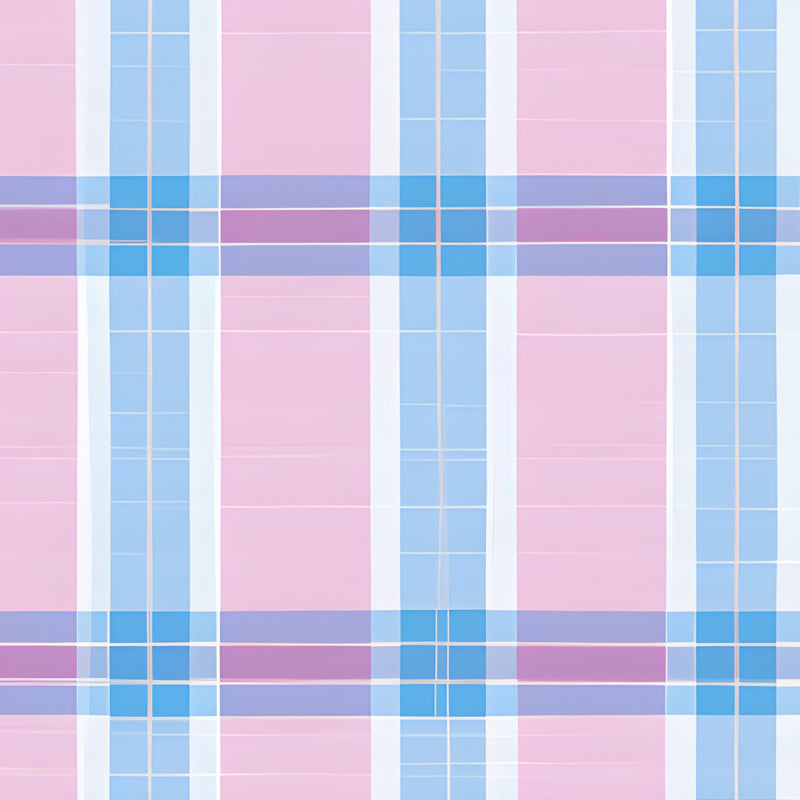 A4 Printed Sublimation Sheets- Pastel Pink Tartan