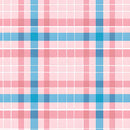 A4 Printed Sublimation Sheets- Pastel Pink Tartan