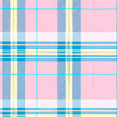 A4 Printed Sublimation Sheets- Pastel Pink Tartan