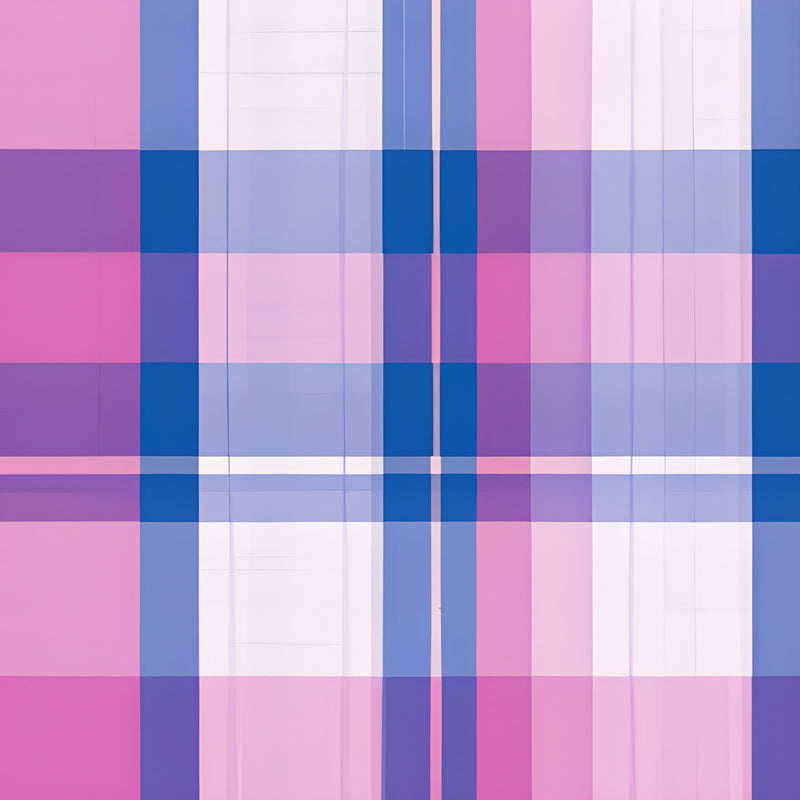 A4 Printed Sublimation Sheets- Pastel Pink Tartan