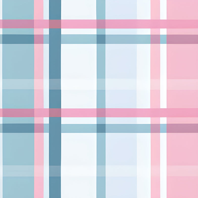 A4 Printed Sublimation Sheets- Pastel Pink Tartan