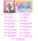 DTF Transfer Sheet - Pinky Tour dates