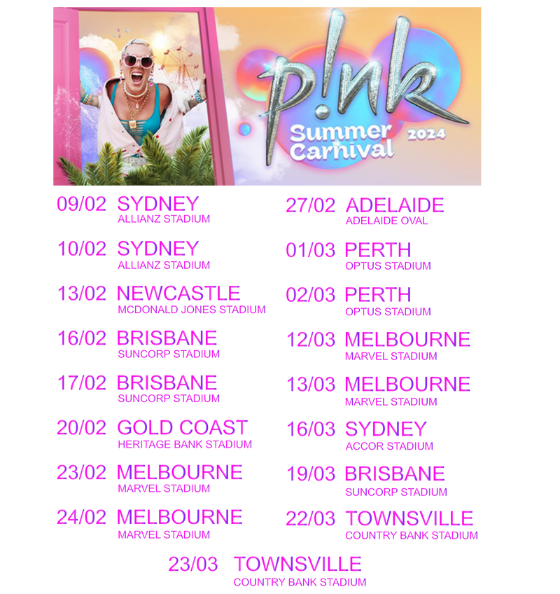 DTF Transfer Sheet - Pinky Tour dates