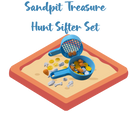 3D PRINTED - Sand Treasure Hunt Sifter Set