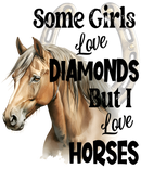 DTF Transfer Sheet - Love Diamonds