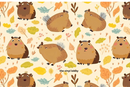 Capybara 20oz Skinny Tumbler Printed Paper