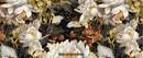 3D Gold Flowers printed Sublimation Paper for 11oz mug
