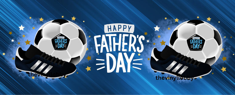 Soccer Happy Fathers Day printed Sublimation Paper for 11oz mug