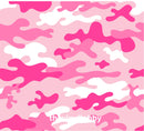 Pink Camo 20oz Skinny Tumbler Printed Paper