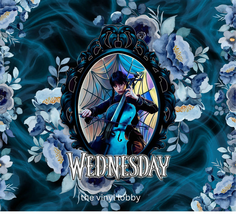 Wed Web Skinny Tumbler Printed Paper