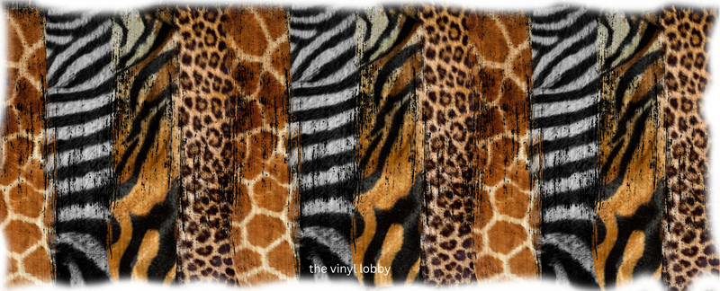 Leopard Giraffe and Zebra printed Sublimation Paper for 11oz mug