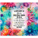 Cup of Love 20oz Skinny Tumbler Printed Paper