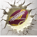 Cracked Wall NRL 20oz Skinny Tumbler Printed Paper