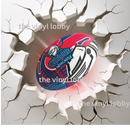 Cracked Wall NRL 20oz Skinny Tumbler Printed Paper