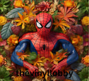 3D Spider Bush 20oz Skinny Tumbler Printed Paper