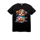 DTF Transfer Sheet - Hippy Guitar Highlander Cow