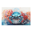 16oz Libbey Glass Can Sublimation Print - Zodiac Sign Cancer