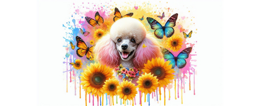 Butterfly Poodle #2  11oz Mug Digital Download file