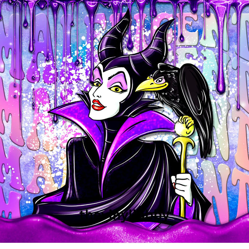 Black Crow 20oz Skinny Tumbler Printed Paper