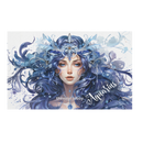 16oz Libbey Glass Can Sublimation Print - Zodiac Sign Aquarius