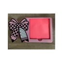 3D PRINTED - Teacher Sticky Note Holder Bow