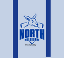 AFL Football  North Melbourne 20oz Tumbler and Square Coaster Print