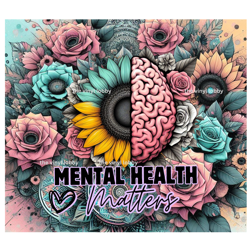 DTF Transfer Sheet - Mental Health Matters