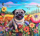 3D Pug 20oz Skinny Tumbler Printed Paper